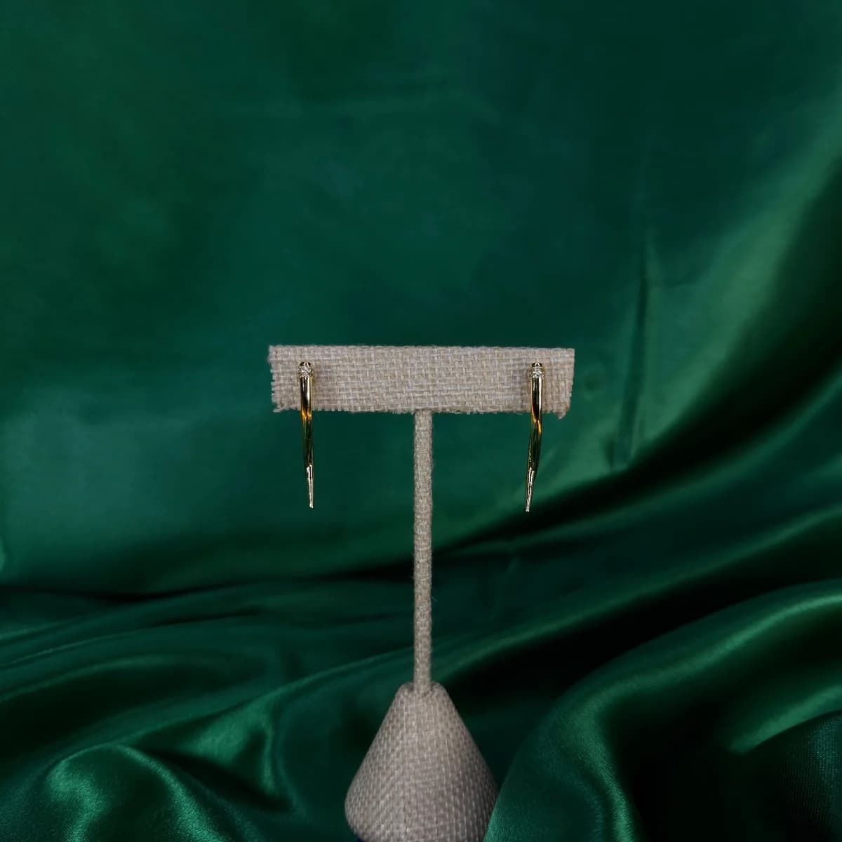 Arracadas con Baño de Chapa de Oro 18k — vista 3