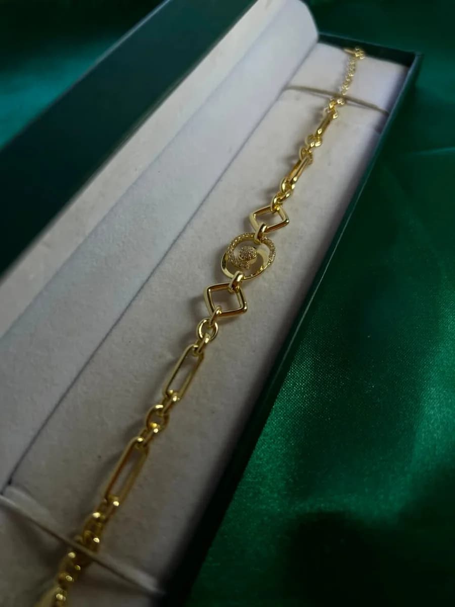 Pulsera Eslabones y Decorado