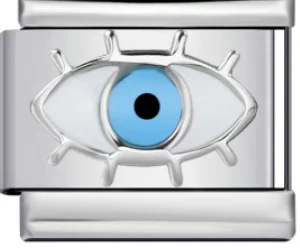Charm Italiano Ojo Turco Plateado