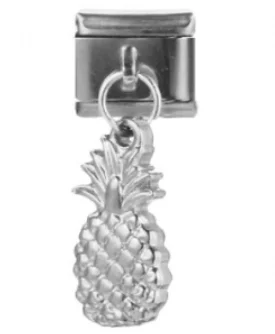 Charm Italiano Piña Colgante Plateado