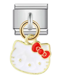 Charm Italiano Hello Kitty Colgante Bicolor