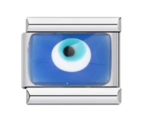 Charm Italiano Ojo Turco Plateado
