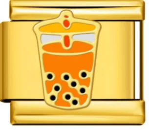Charm Italiano Té de Burbujas Dorado