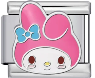 Charm Italiano My Melody Plateado