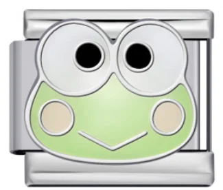 Charm Italiano Keroppi Plateado