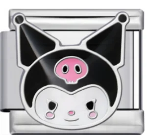 Charm Italiano Kuromi Plateado