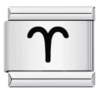Charm Italiano Signo Aries Plateado
