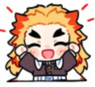 Charm Italiano Kyojuro Rengoku Plateado