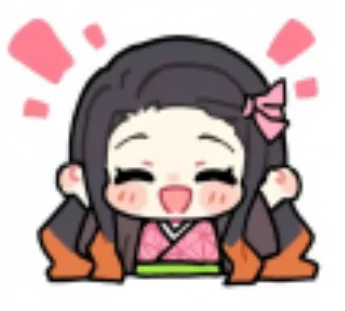 Charm Italiano Nezuko Kamado Plateado